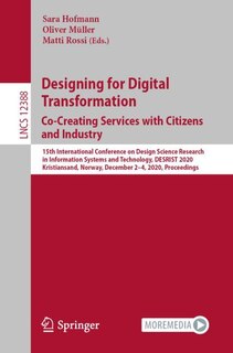 Front cover_Designing for Digital Transformation. Co-Creating Services with Citizens and Industry