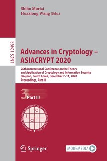 Couverture_Advances in Cryptology - ASIACRYPT 2020