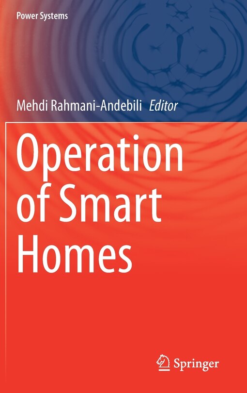 Front cover_Operation Of Smart Homes