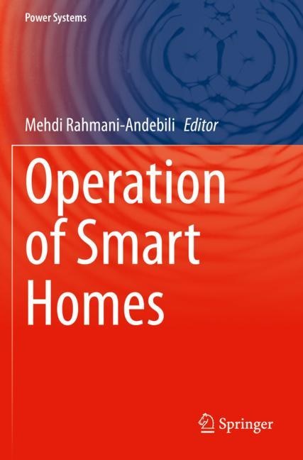 Couverture_Operation of Smart Homes