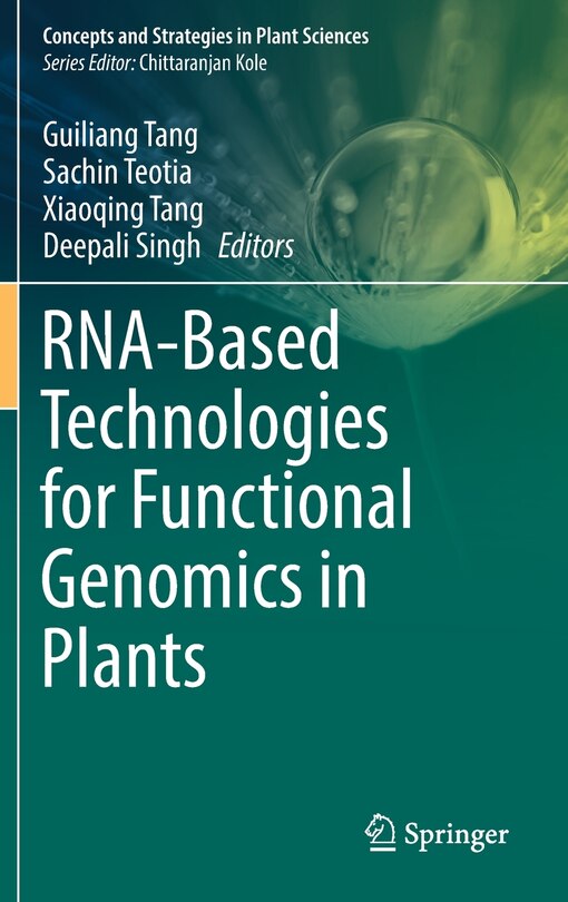 Couverture_Rna-based Technologies For Functional Genomics In Plants