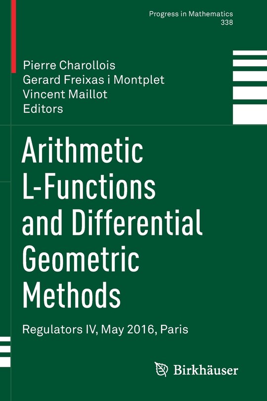 Couverture_Arithmetic L-Functions and Differential Geometric Methods