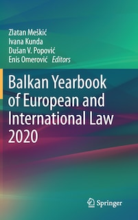 Front cover_Balkan Yearbook Of European And International Law 2020