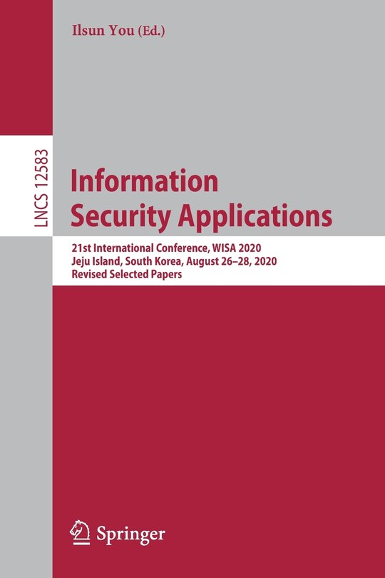Couverture_Information Security Applications