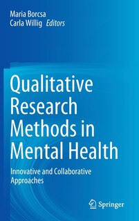Couverture_Qualitative Research Methods In Mental Health