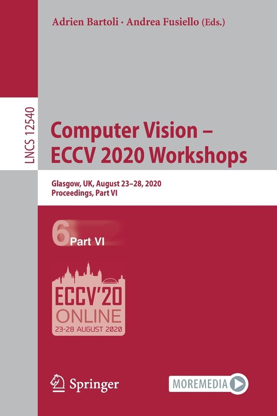 Couverture_Computer Vision - Eccv 2020 Workshops