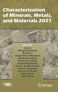 Front cover_Characterization Of Minerals, Metals, And Materials 2021