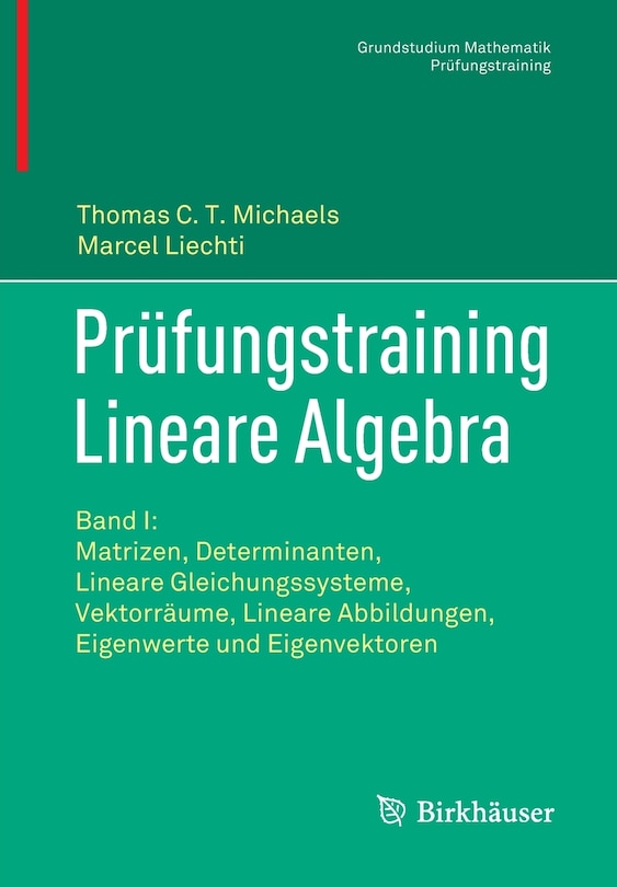 Front cover_Prüfungstraining Lineare Algebra