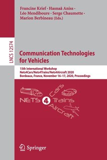Front cover_Communication Technologies for Vehicles