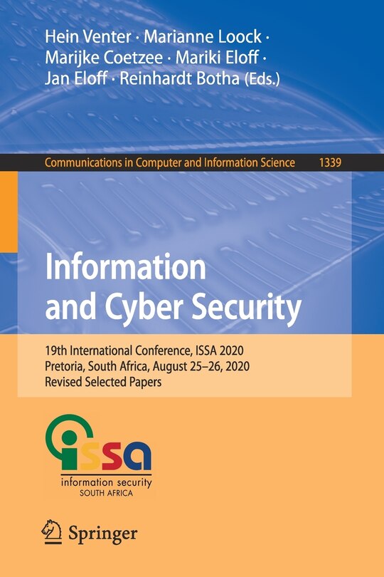 Front cover_Information and Cyber Security