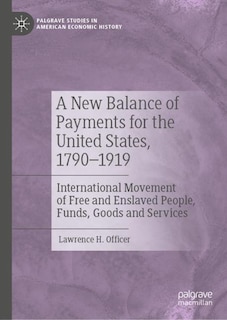 Front cover_A New Balance Of Payments For The United States, 1790-1919