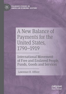 Front cover_A New Balance of Payments for the United States, 1790-1919