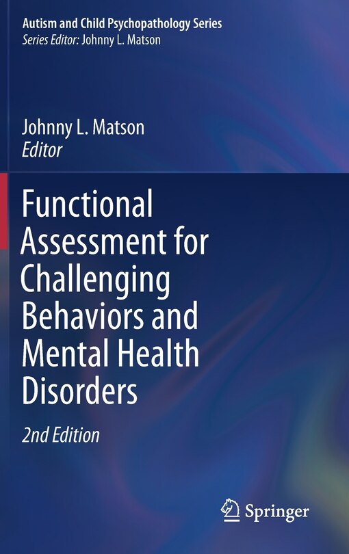 Couverture_Functional Assessment For Challenging Behaviors And Mental Health Disorders