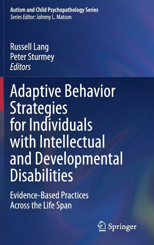 Couverture_Adaptive Behavior Strategies For Individuals With Intellectual And Developmental Disabilities