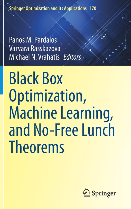 Couverture_Black Box Optimization, Machine Learning, And No-free Lunch Theorems