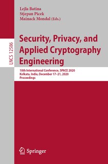 Couverture_Security, Privacy, And Applied Cryptography Engineering