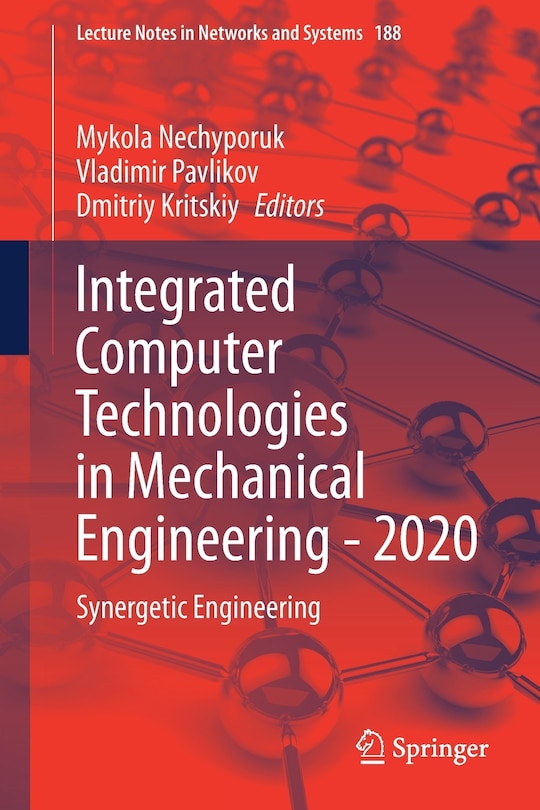 Front cover_Integrated Computer Technologies In Mechanical Engineering - 2020