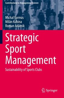 Front cover_Strategic Sport Management