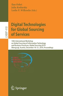 Couverture_Digital Technologies for Global Sourcing of Services