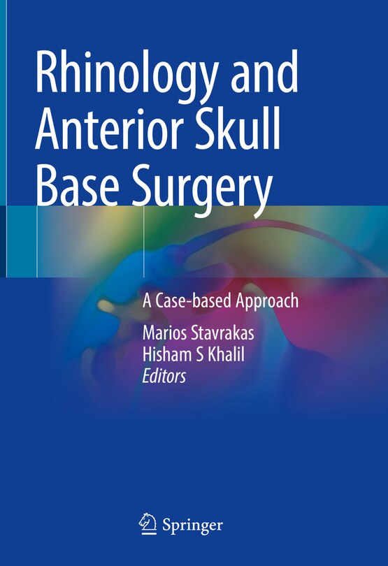 Couverture_Rhinology And Anterior Skull Base Surgery
