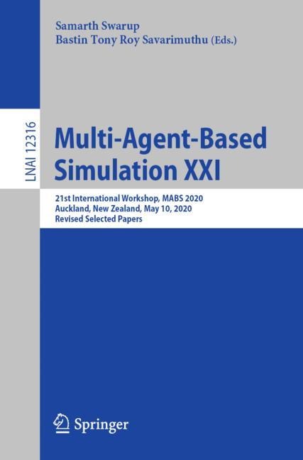 Front cover_Multi-agent-based Simulation Xxi