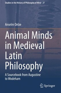 Couverture_Animal Minds in Medieval Latin Philosophy