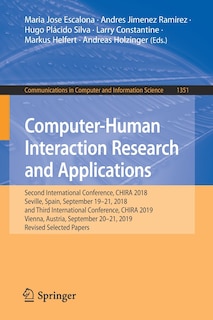 Front cover_Computer-Human Interaction Research and Applications