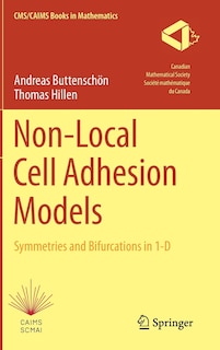 Couverture_Non-local Cell Adhesion Models
