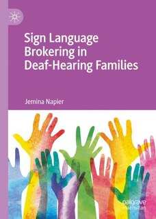 Couverture_Sign Language Brokering In Deaf-hearing Families