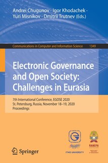 Couverture_Electronic Governance and Open Society