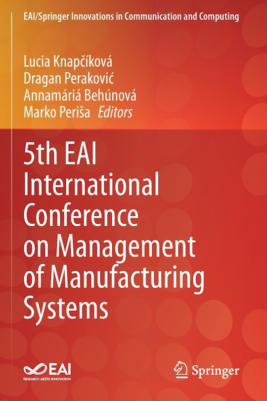 Couverture_5th EAI International Conference on Management of Manufacturing Systems