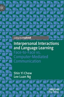 Front cover_Interpersonal Interactions And Language Learning
