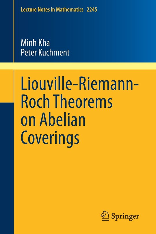 Front cover_Liouville-riemann-roch Theorems On Abelian Coverings