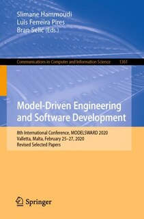 Couverture_Model-Driven Engineering and Software Development