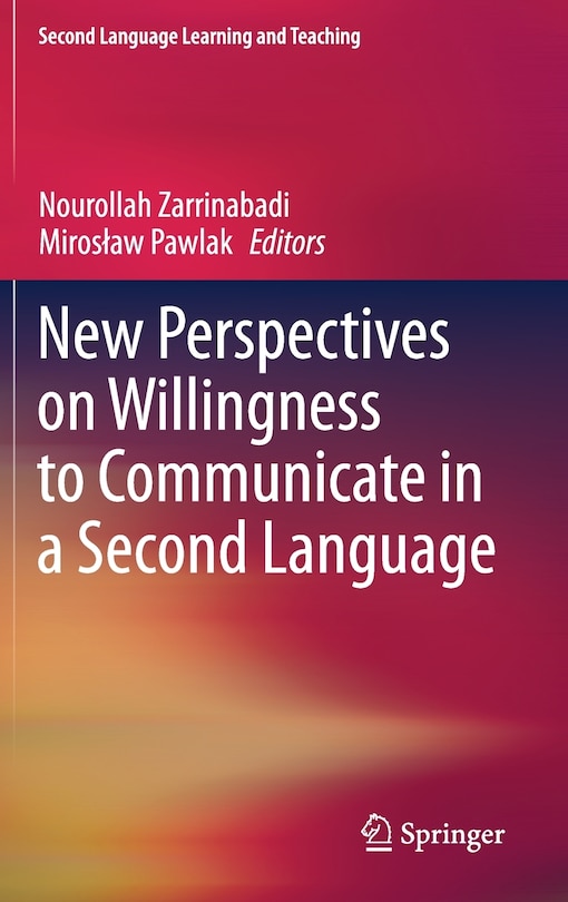 Couverture_New Perspectives On Willingness To Communicate In A Second Language