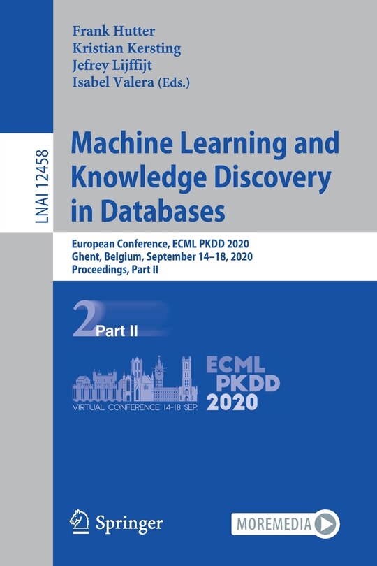Front cover_Machine Learning And Knowledge Discovery In Databases