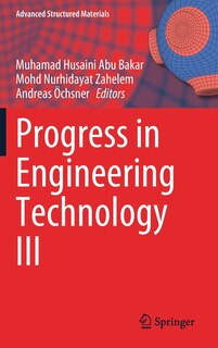 Front cover_Progress In Engineering Technology Iii