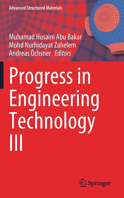 Front cover_Progress In Engineering Technology Iii