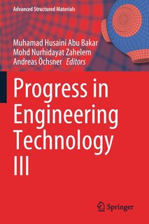 Couverture_Progress in Engineering Technology III