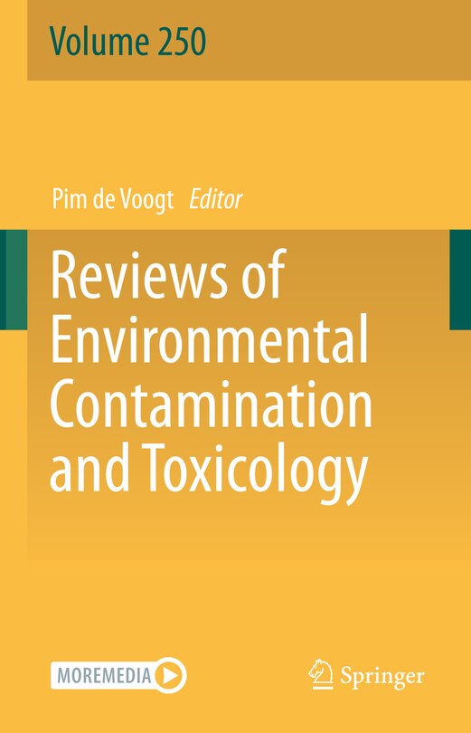 Front cover_Reviews Of Environmental Contamination And Toxicology Volume 250