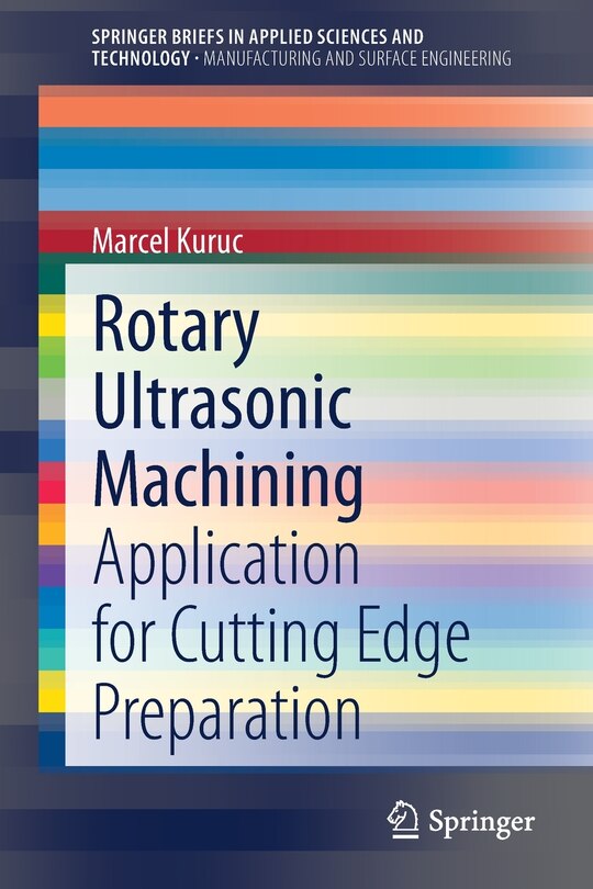 Front cover_Rotary Ultrasonic Machining