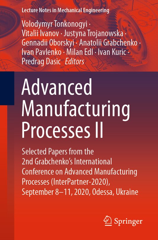 Front cover_Advanced Manufacturing Processes II