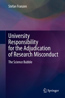 Couverture_University Responsibility For The Adjudication Of Research Misconduct
