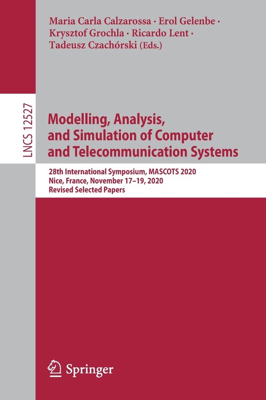 Front cover_Modelling, Analysis, and Simulation of Computer and Telecommunication Systems
