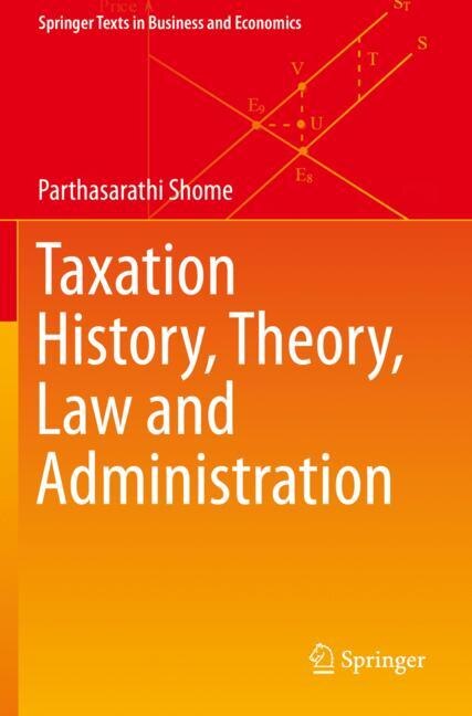 Front cover_Taxation History, Theory, Law and Administration