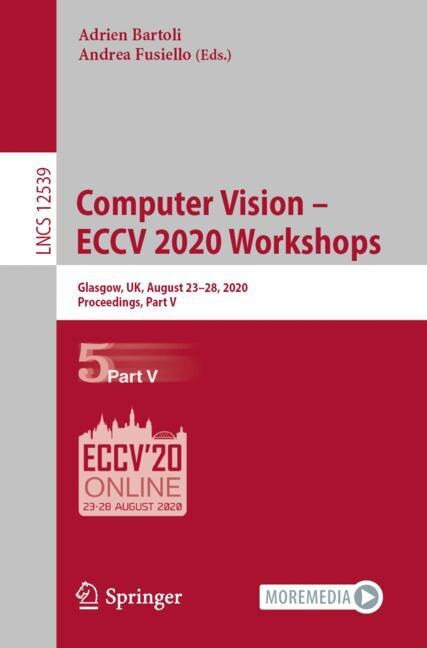 Front cover_Computer Vision - Eccv 2020 Workshops