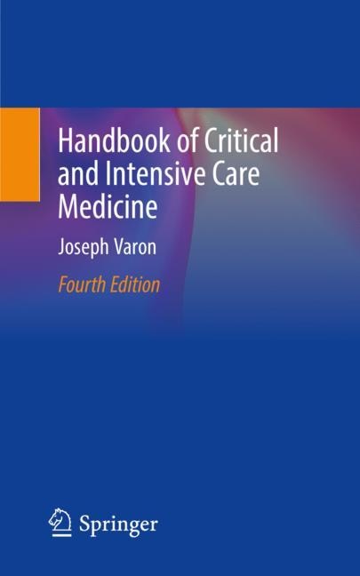 Front cover_Handbook Of Critical And Intensive Care Medicine