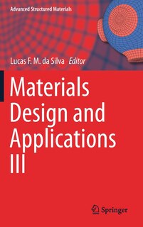 Couverture_Materials Design And Applications Iii
