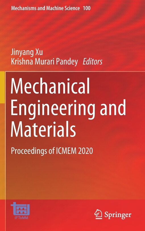 Couverture_Mechanical Engineering And Materials