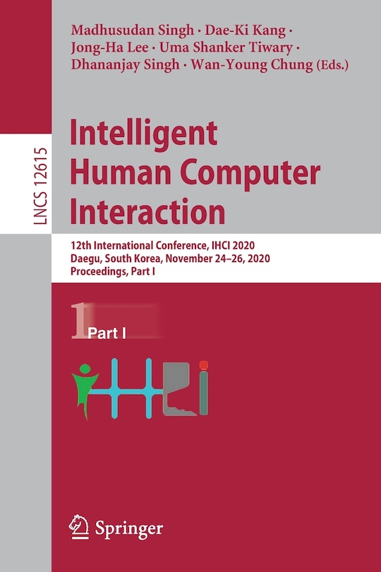 Front cover_Intelligent Human Computer Interaction